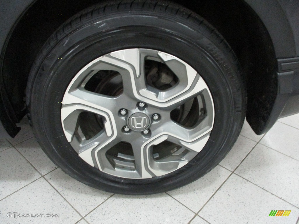 2018 CR-V EX AWD - Modern Steel Metallic / Gray photo #11