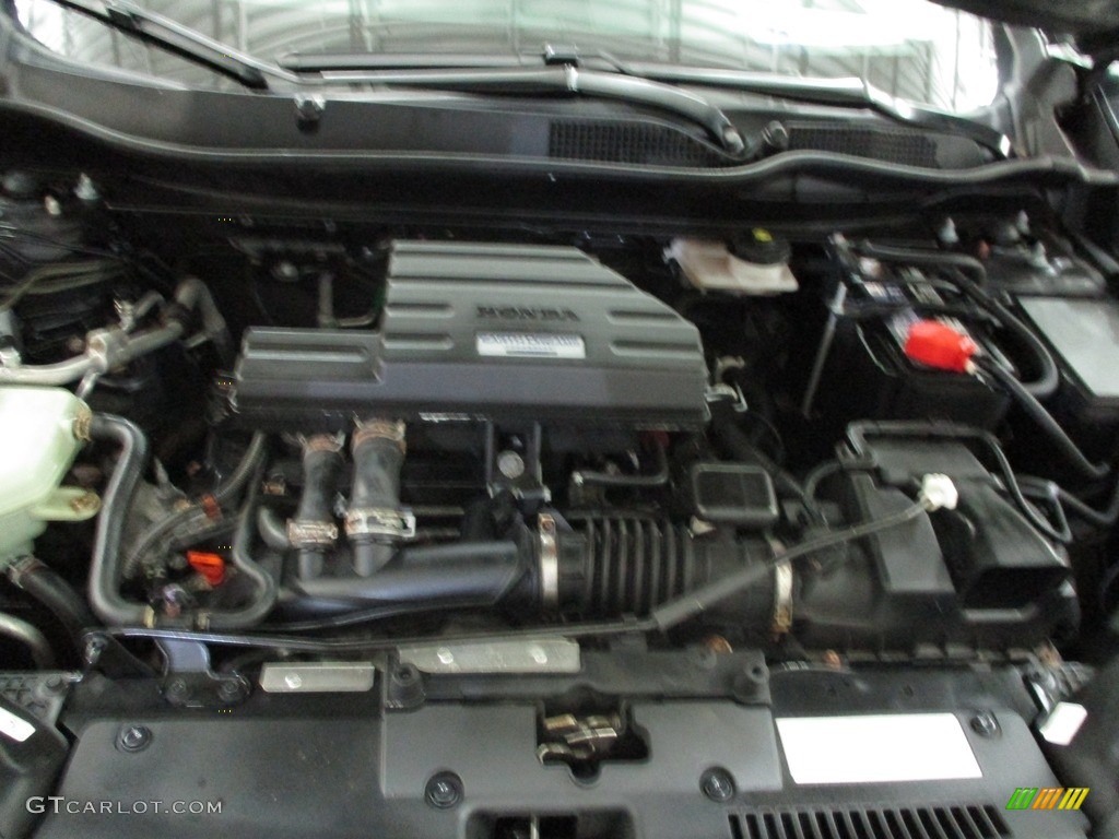 2018 CR-V EX AWD - Modern Steel Metallic / Gray photo #13