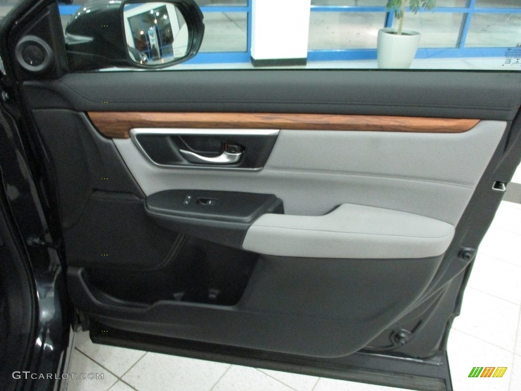 2018 CR-V EX AWD - Modern Steel Metallic / Gray photo #14