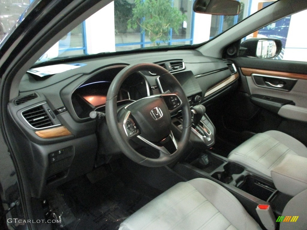 2018 CR-V EX AWD - Modern Steel Metallic / Gray photo #27