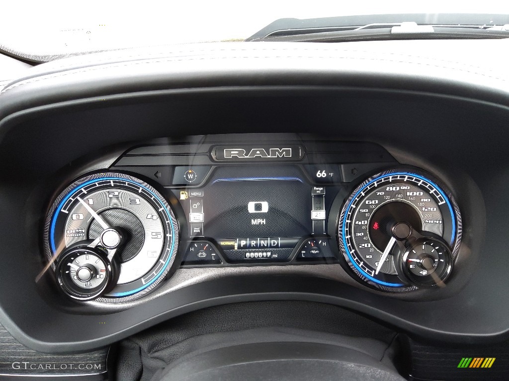 2022 Ram 1500 Limited RED Edition Crew Cab Gauges Photo #143354439