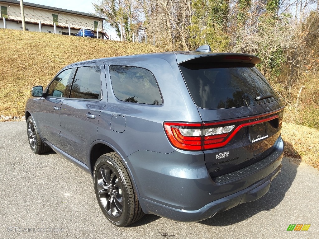 2021 Durango SXT Plus Blacktop AWD - Reactor Blue Pearl / Black photo #8