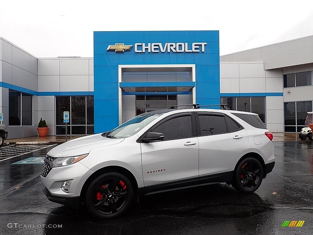 Silver Ice Metallic 2019 Chevrolet Equinox LT AWD Exterior Photo #143354747