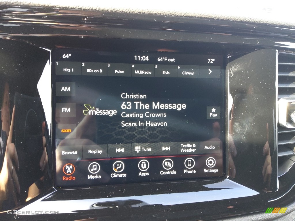 2021 Durango SXT Plus Blacktop AWD - Reactor Blue Pearl / Black photo #23