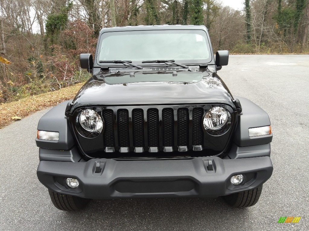 2021 Wrangler Sport 4x4 - Black / Black photo #3