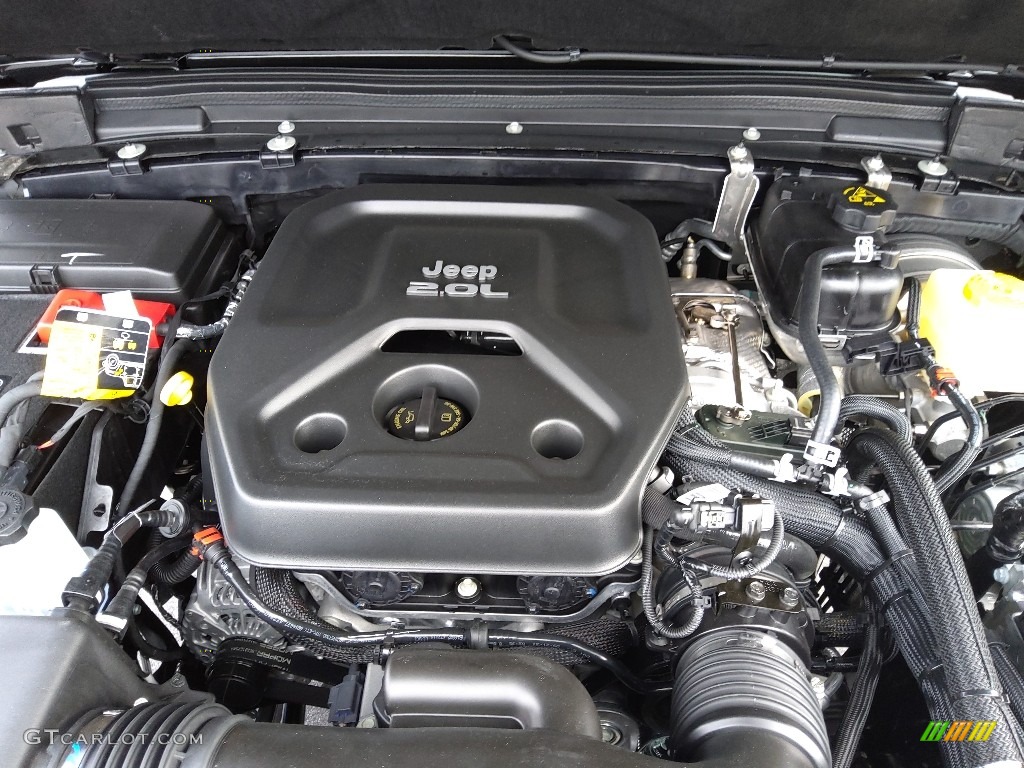 2021 Jeep Wrangler Sport 4x4 2.0 Liter Turbocharged DOHC 16-Valve VVT 4 Cylinder Engine Photo #143355162