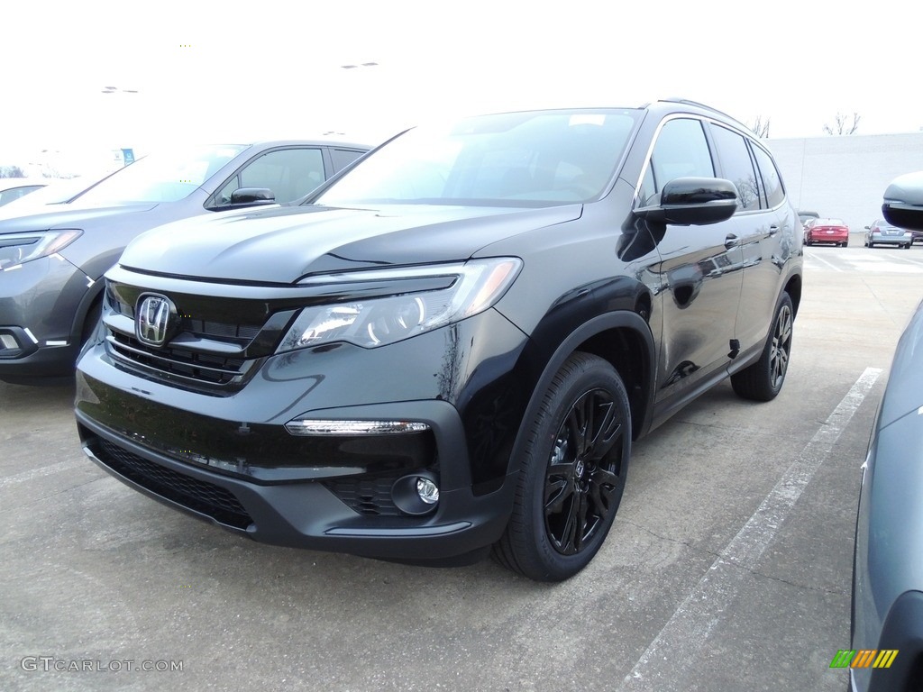 2022 Pilot Special Edition AWD - Crystal Black Pearl / Black photo #1