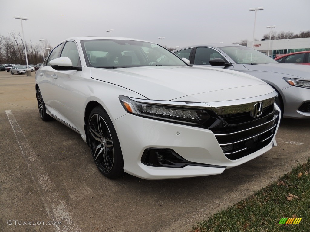 2021 Accord Touring - Platinum White Pearl / Black photo #3