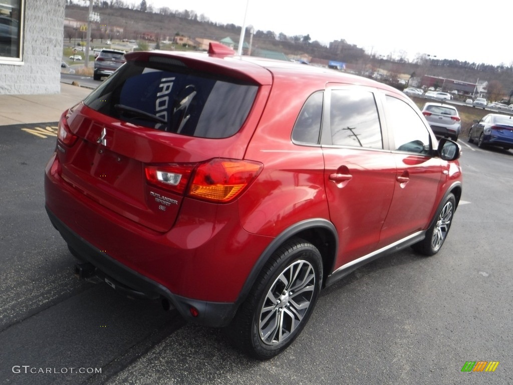 Rally Red 2017 Mitsubishi Outlander Sport SE Exterior Photo #143356620