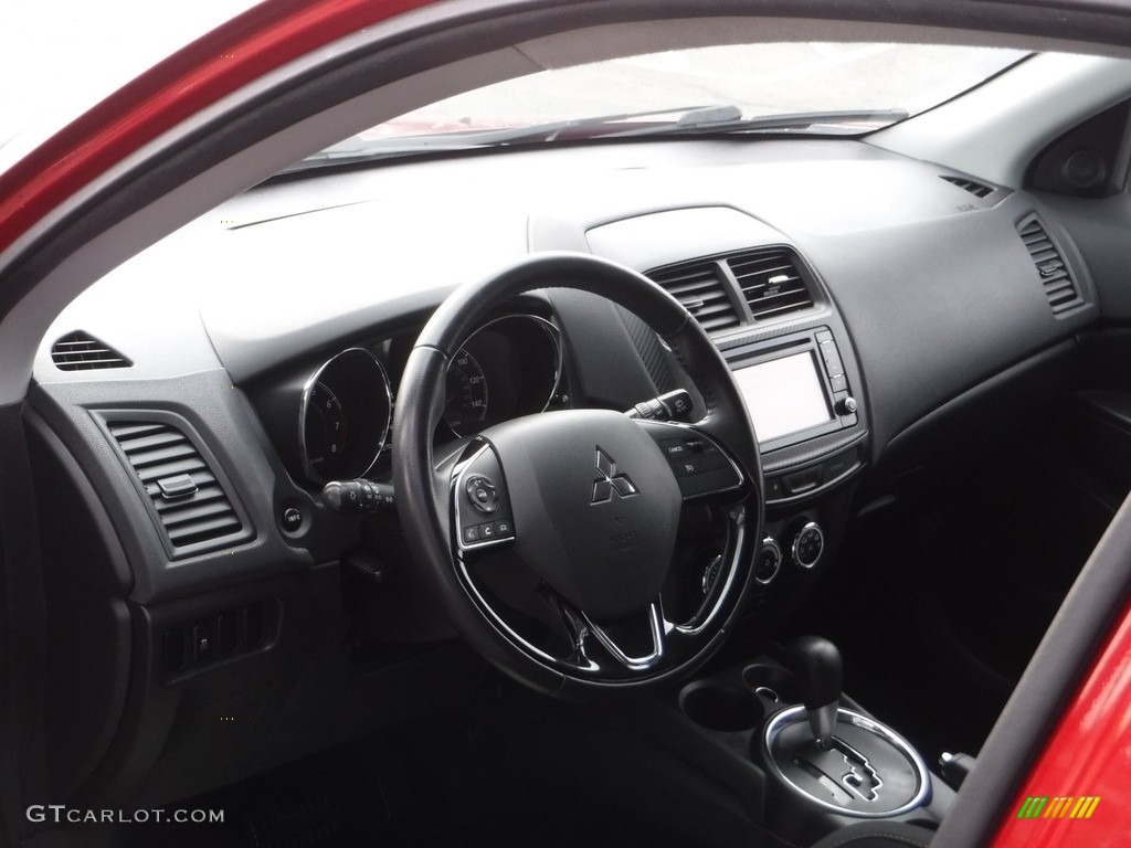 2017 Mitsubishi Outlander Sport SE Black Dashboard Photo #143356686