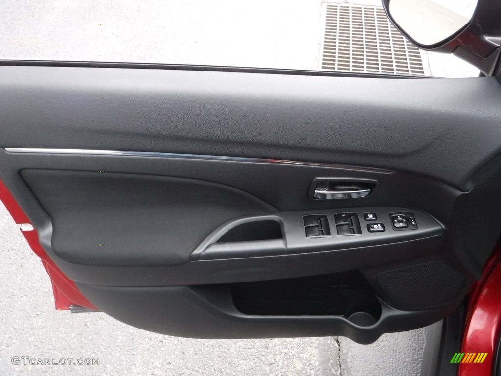 2017 Mitsubishi Outlander Sport SE Black Door Panel Photo #143356728