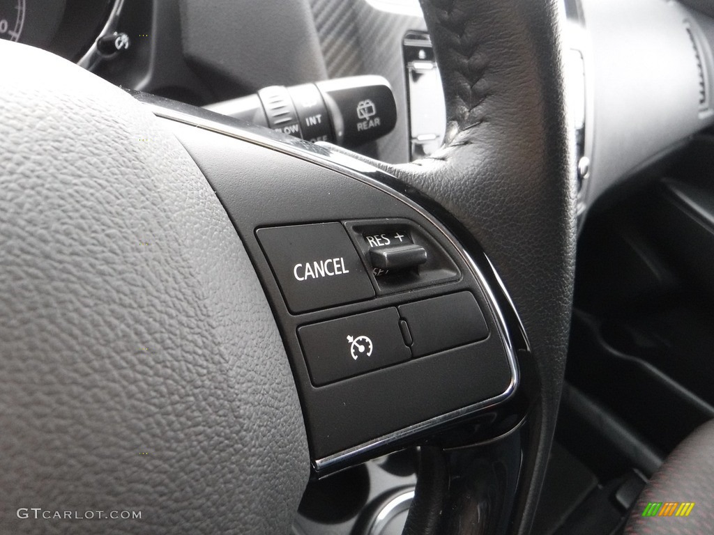 2017 Mitsubishi Outlander Sport SE Black Steering Wheel Photo #143356896