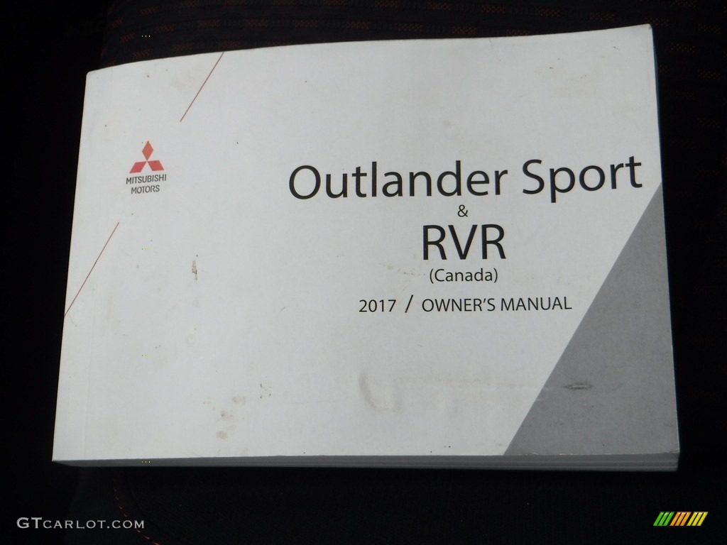 2017 Mitsubishi Outlander Sport SE Books/Manuals Photos