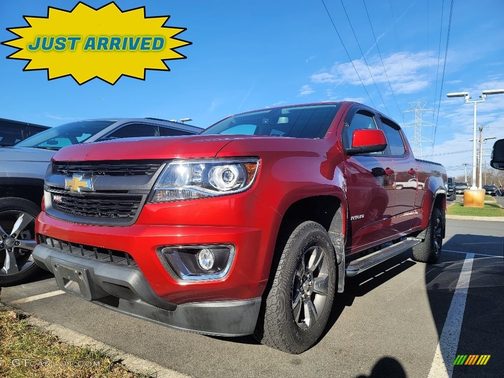 2015 Colorado Z71 Crew Cab - Red Rock Metallic / Jet Black photo #1
