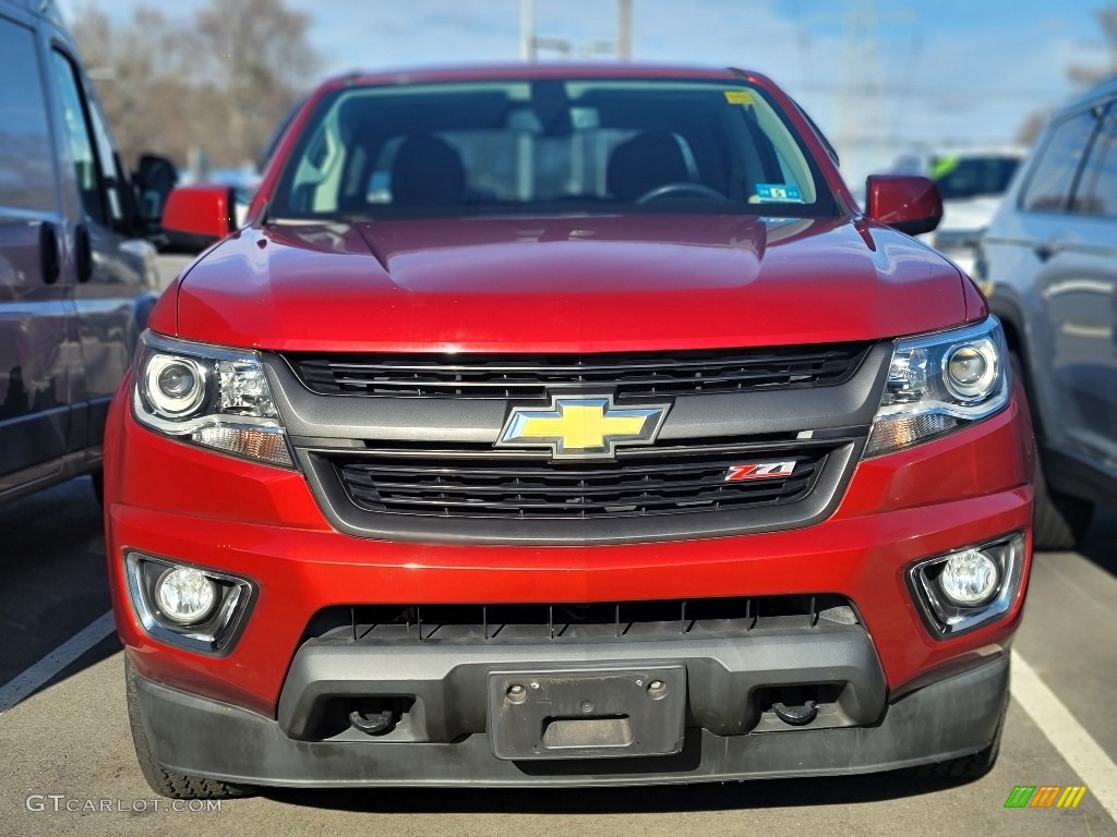 2015 Colorado Z71 Crew Cab - Red Rock Metallic / Jet Black photo #2
