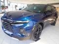 Blue Glow Metallic 2022 Chevrolet Blazer LT AWD Exterior