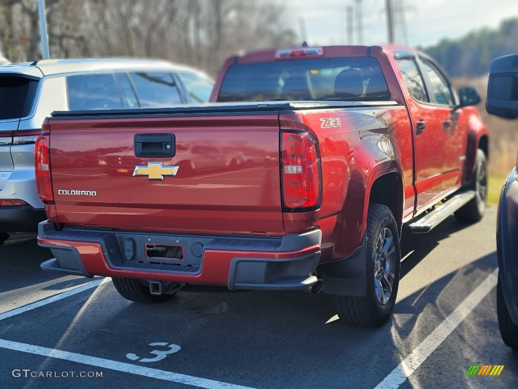 2015 Colorado Z71 Crew Cab - Red Rock Metallic / Jet Black photo #3