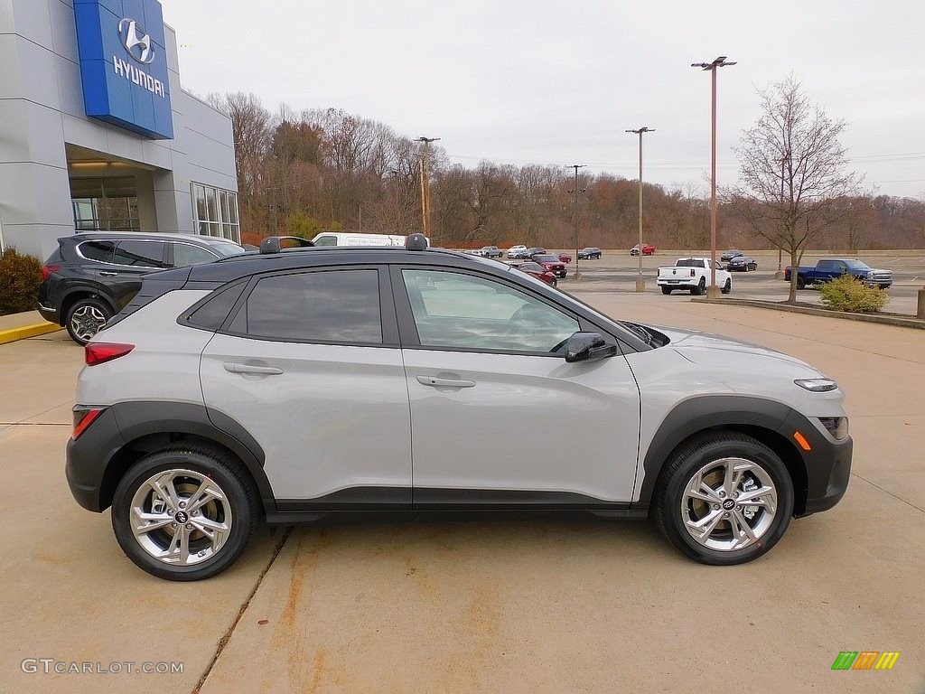 2022 Cyber Silver Hyundai Kona SEL AWD 143355418 Photo 6 GTCarLot