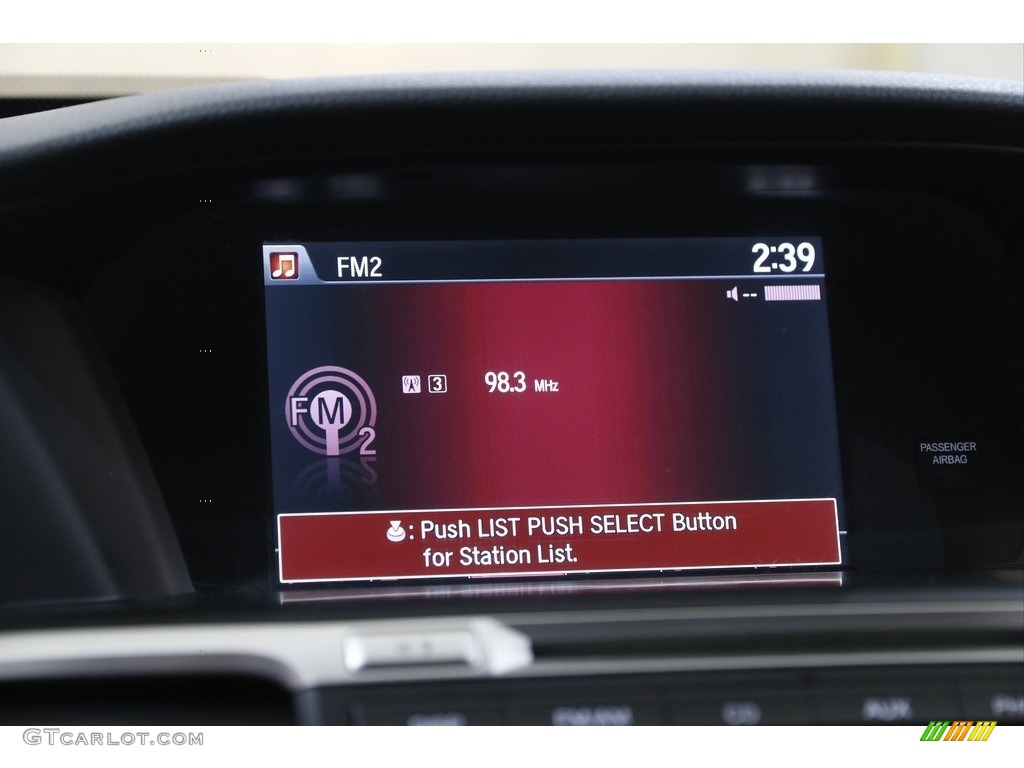 2013 Honda Accord LX Sedan Audio System Photos