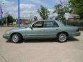 1997 Vermont Green Metallic Mercury Grand Marquis GS  photo #2