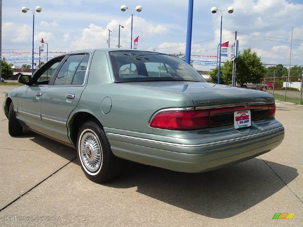 1997 Grand Marquis GS - Vermont Green Metallic / Willow Green photo #3