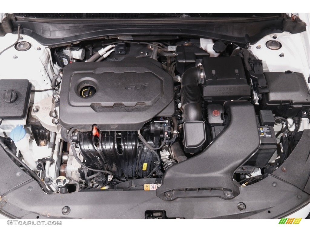 2019 Optima LX - Snow White Pearl / Black photo #18