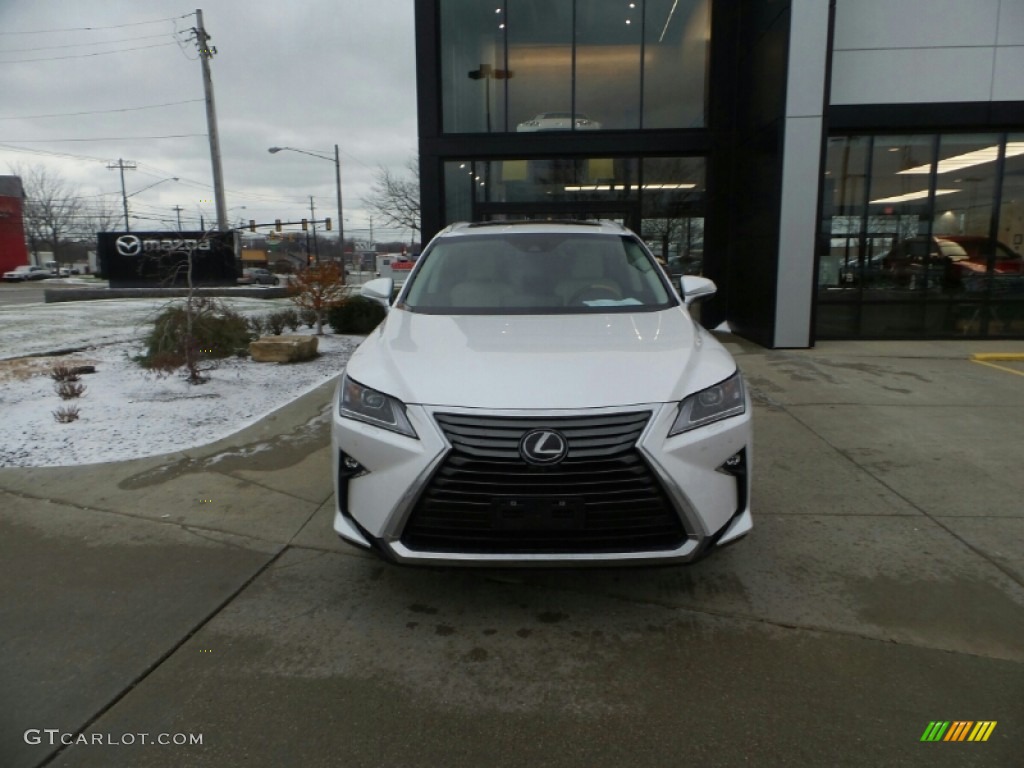 2019 RX 350 AWD - Eminent White Pearl / Parchment photo #1