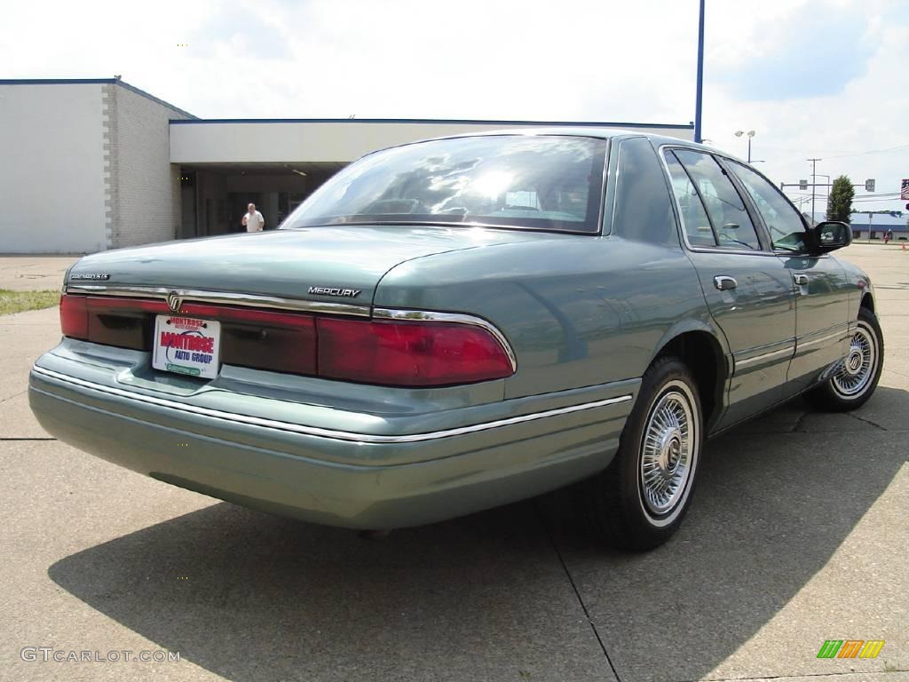 1997 Grand Marquis GS - Vermont Green Metallic / Willow Green photo #5