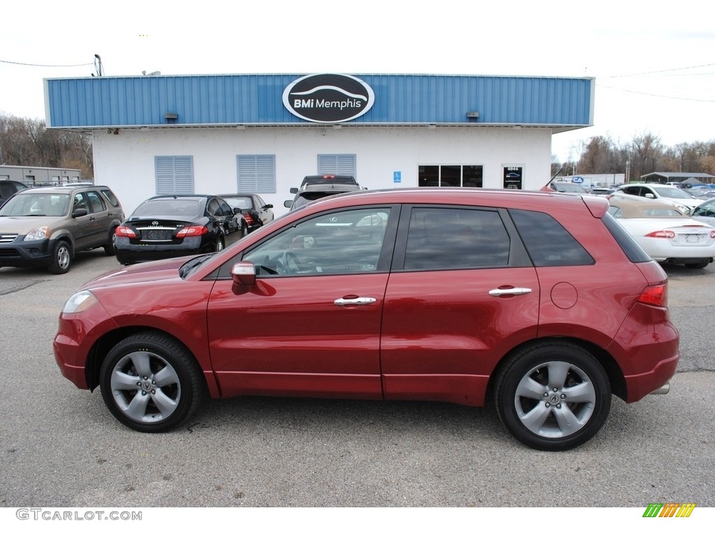2007 RDX  - Moroccan Red Pearl / Taupe photo #2
