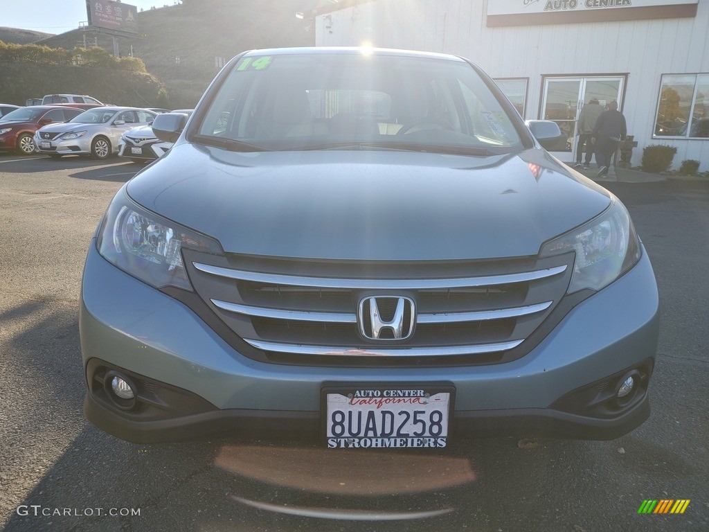 2014 CR-V EX - Twilight Blue Metallic / Black photo #2