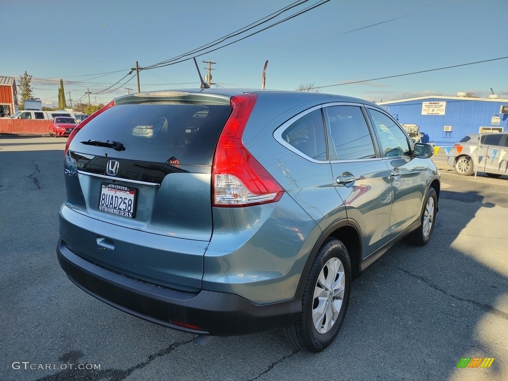 2014 CR-V EX - Twilight Blue Metallic / Black photo #8