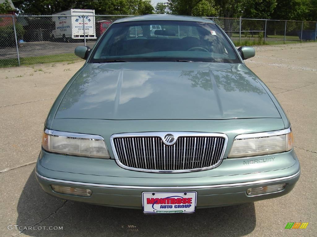 1997 Grand Marquis GS - Vermont Green Metallic / Willow Green photo #8