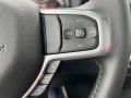 Black/Diesel Gray 2022 Ram 1500 Big Horn Quad Cab 4x4 Steering Wheel