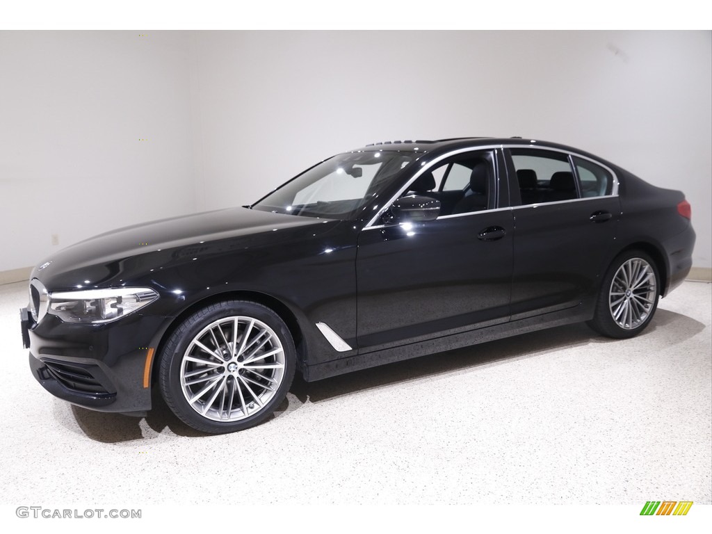 Jet Black 2019 BMW 5 Series 530i xDrive Sedan Exterior Photo #143359529