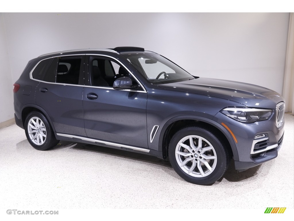 2019 X5 xDrive40i - Arctic Grey Metallic / Black photo #1