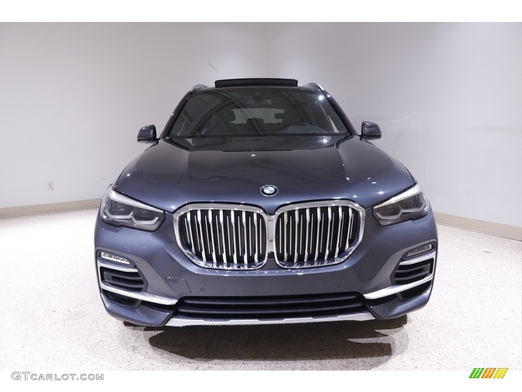 2019 X5 xDrive40i - Arctic Grey Metallic / Black photo #2