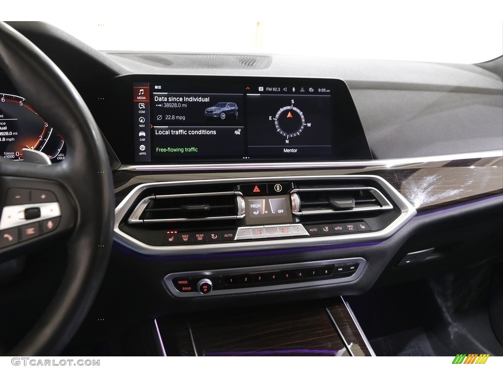 2019 X5 xDrive40i - Arctic Grey Metallic / Black photo #9