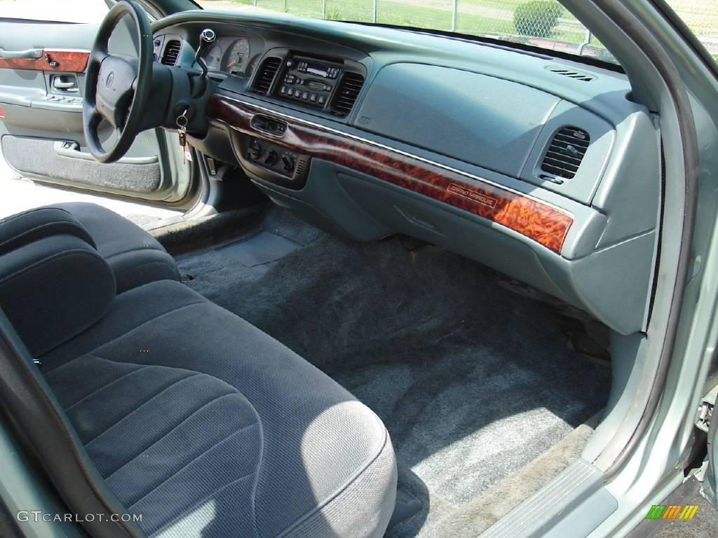 1997 Grand Marquis GS - Vermont Green Metallic / Willow Green photo #18
