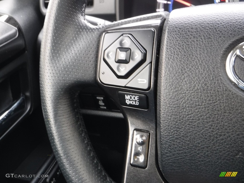 2019 Toyota 4Runner Nightshade Edition 4x4 Black Steering Wheel Photo #143360493