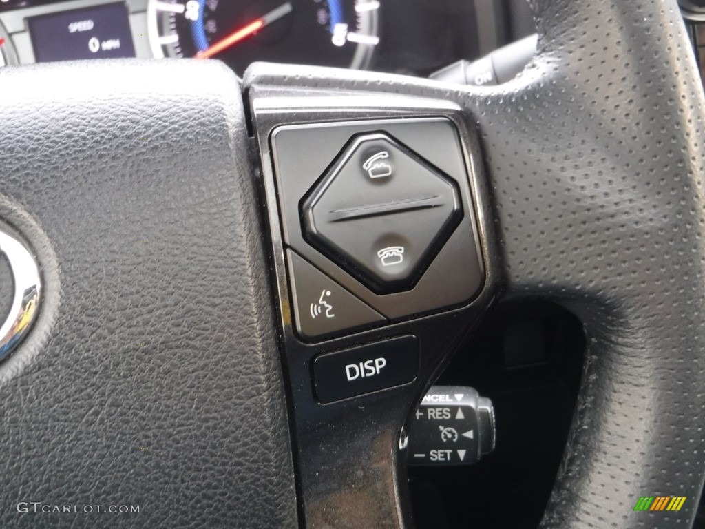 2019 Toyota 4Runner Nightshade Edition 4x4 Black Steering Wheel Photo #143360514