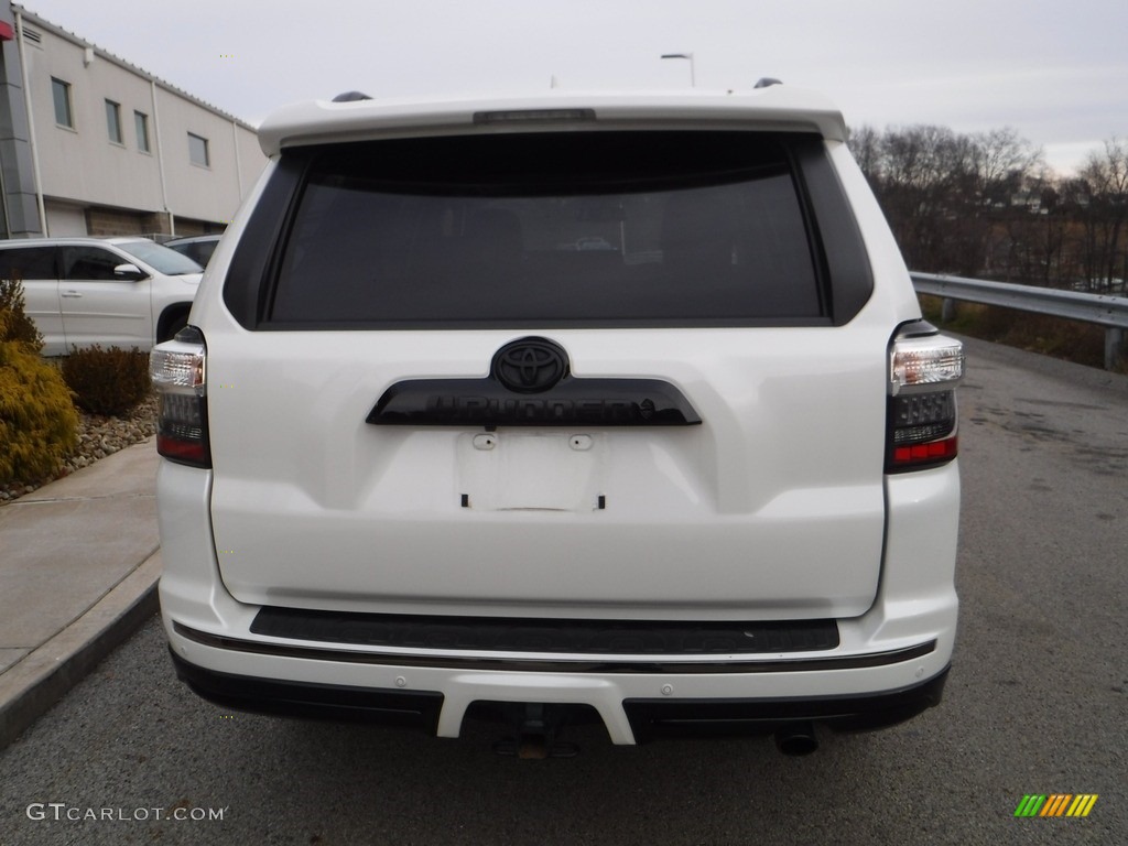 2019 4Runner Nightshade Edition 4x4 - Blizzard White Pearl / Black photo #14