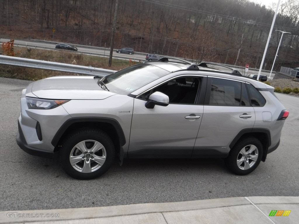 2019 RAV4 LE AWD Hybrid - Silver Sky Metallic / Black photo #14