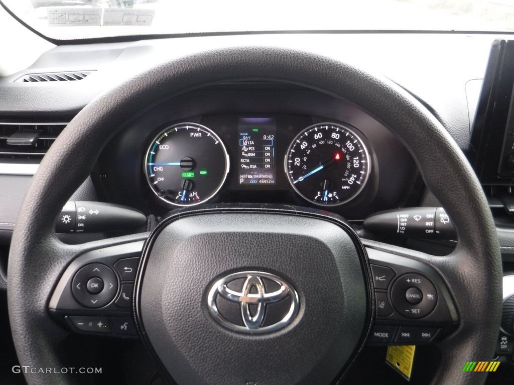 2019 RAV4 LE AWD Hybrid - Silver Sky Metallic / Black photo #22
