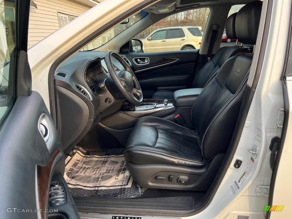 2013 JX 35 AWD - Moonlight White / Graphite photo #14