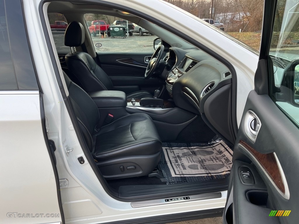 2013 JX 35 AWD - Moonlight White / Graphite photo #15