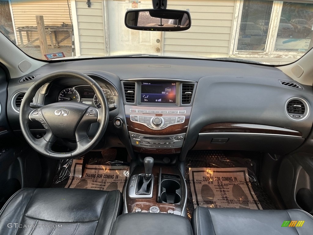 2013 JX 35 AWD - Moonlight White / Graphite photo #20