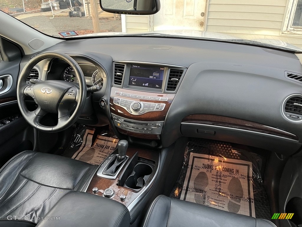 2013 JX 35 AWD - Moonlight White / Graphite photo #21