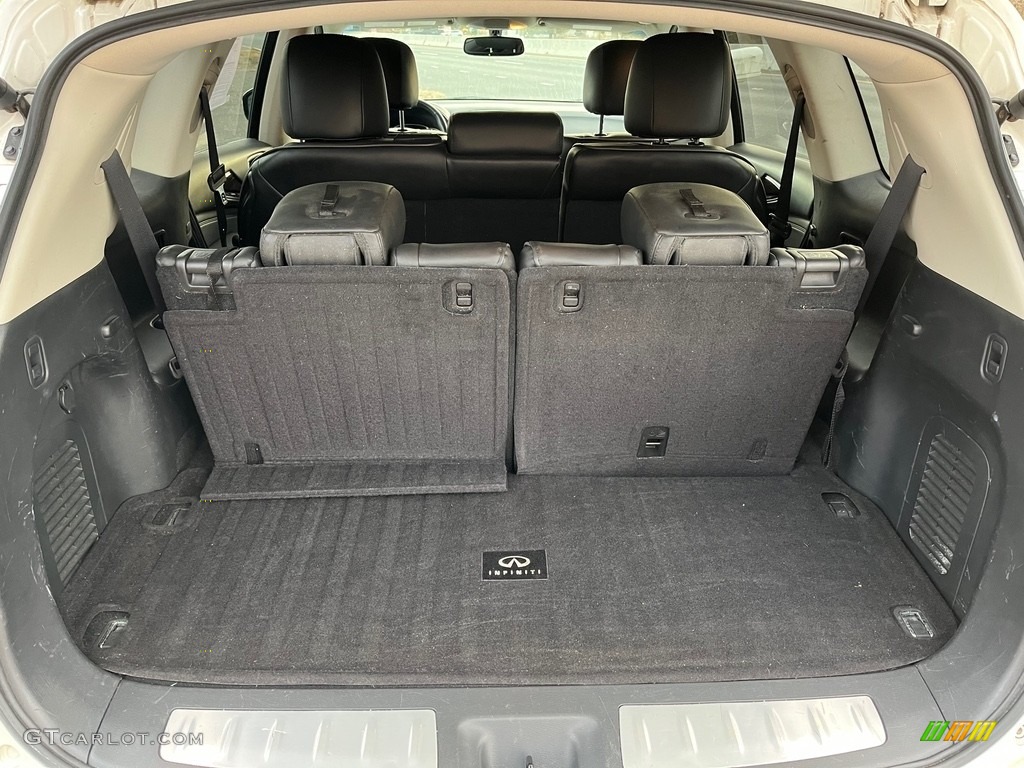 2013 JX 35 AWD - Moonlight White / Graphite photo #22