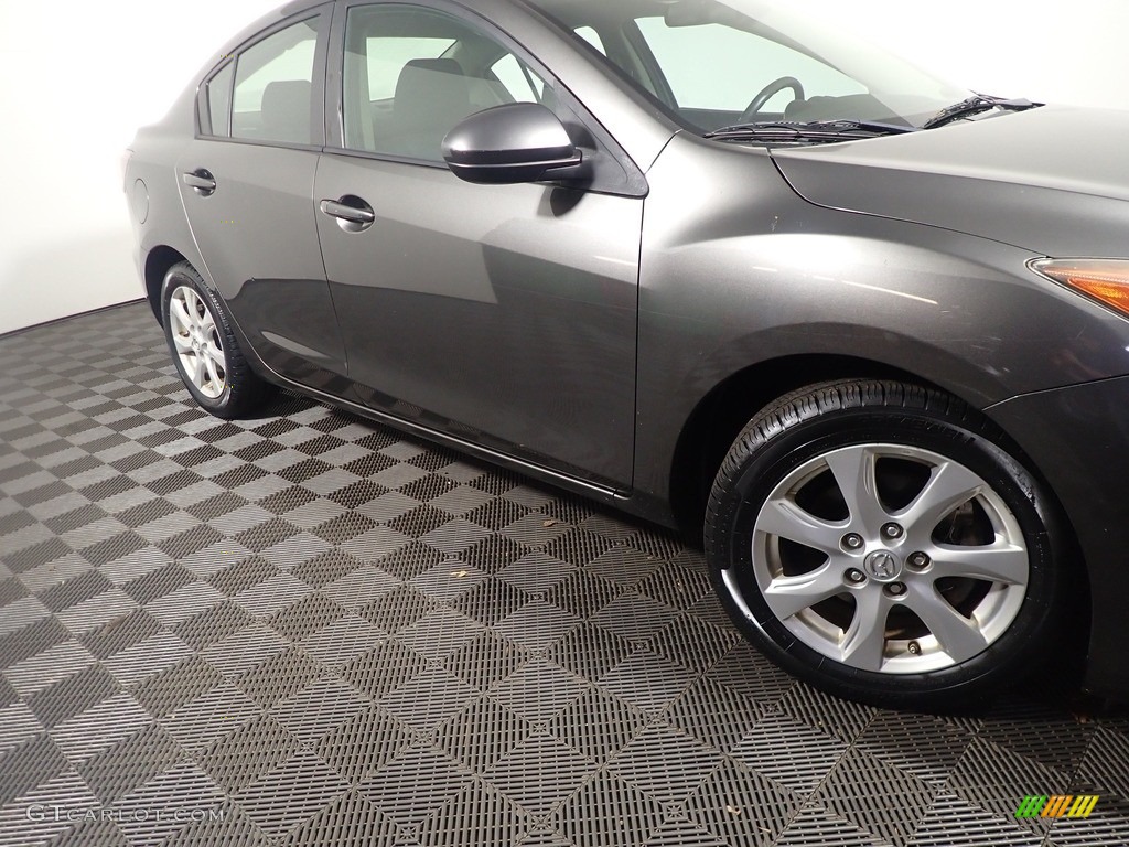 2010 MAZDA3 i Touring 4 Door - Metropolitan Gray Mica / Black photo #3