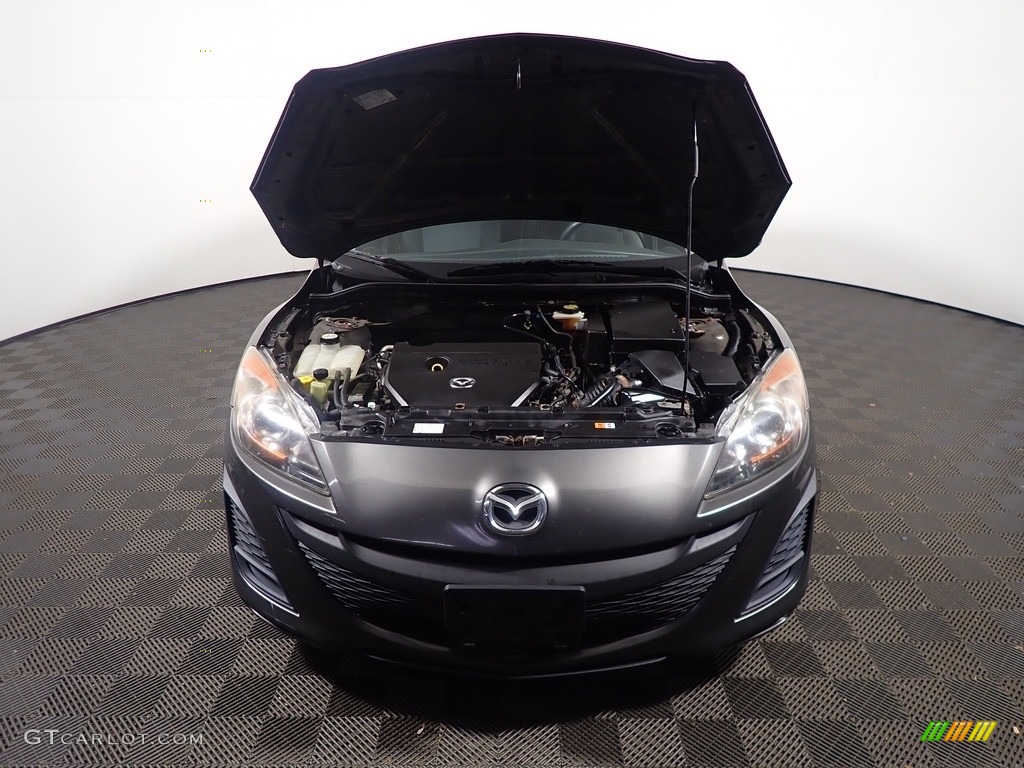 2010 MAZDA3 i Touring 4 Door - Metropolitan Gray Mica / Black photo #5